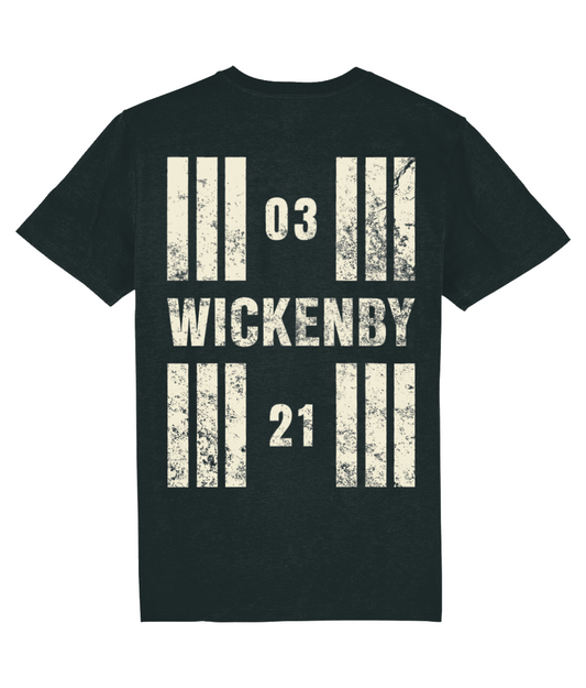 Wickenby Aerodrome Runway Designator Unisex Organic Cotton T-Shirt