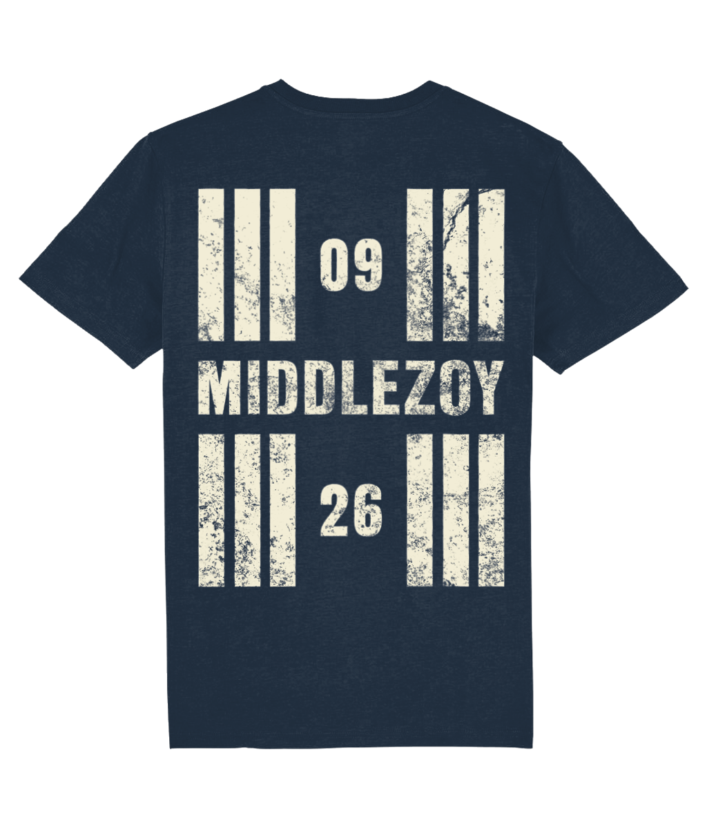 Middlezoy Aerodrome Runway Designator Unisex Organic Cotton T-Shirt