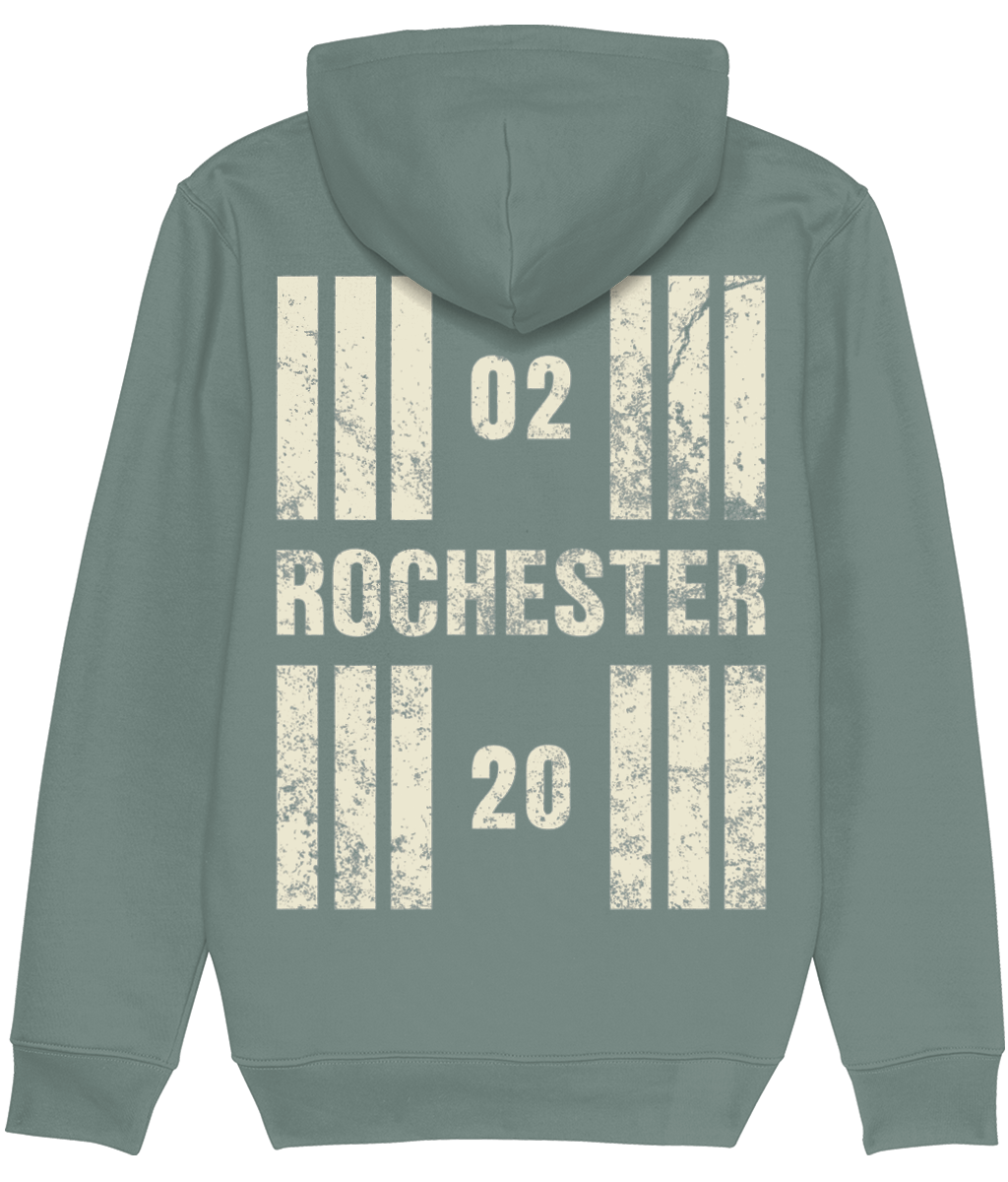 Rochester Airport Runway Designator Premium Heavyweight Unisex Hoodie