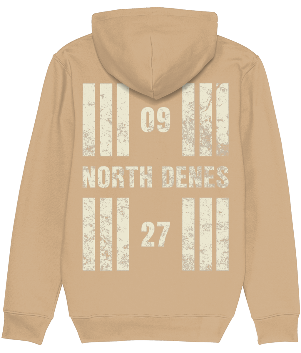 North Denes Airport Runway Designator Premium Heavyweight Unisex Hoodie