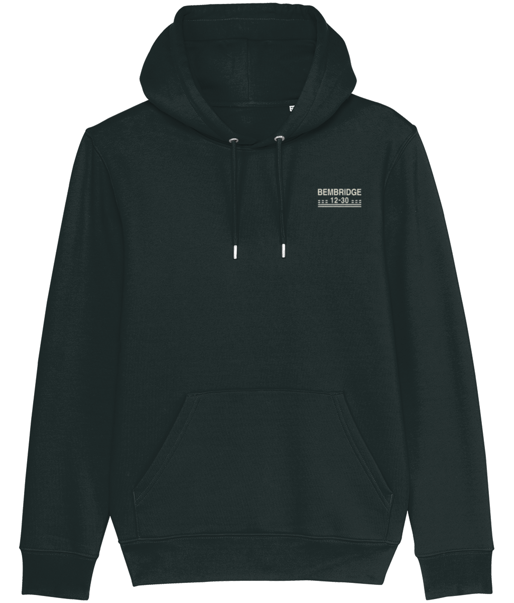 Bembridge Airport Runway Designator Premium Heavyweight Unisex Hoodie