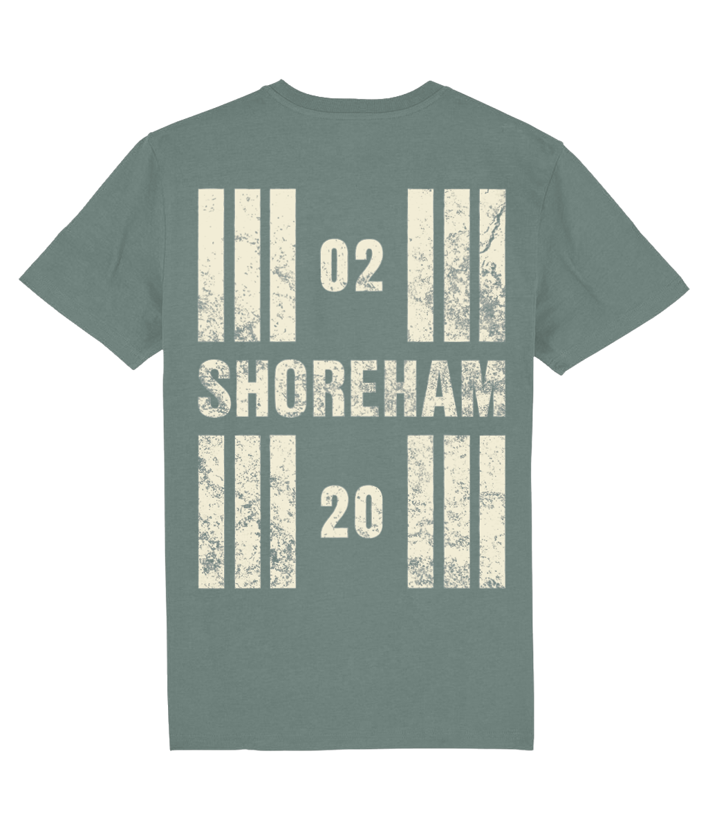 Shoreham Airport Runway Designator Unisex Organic Cotton T-Shirt