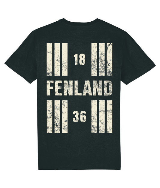 Fenland Aerodrome Runway Designator Unisex Organic Cotton T-Shirt