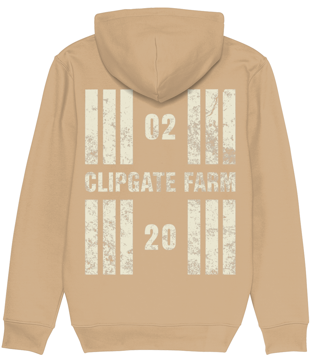 Clipgate Farm Airstrip Runway Designator Premium Heavyweight Unisex Hoodie