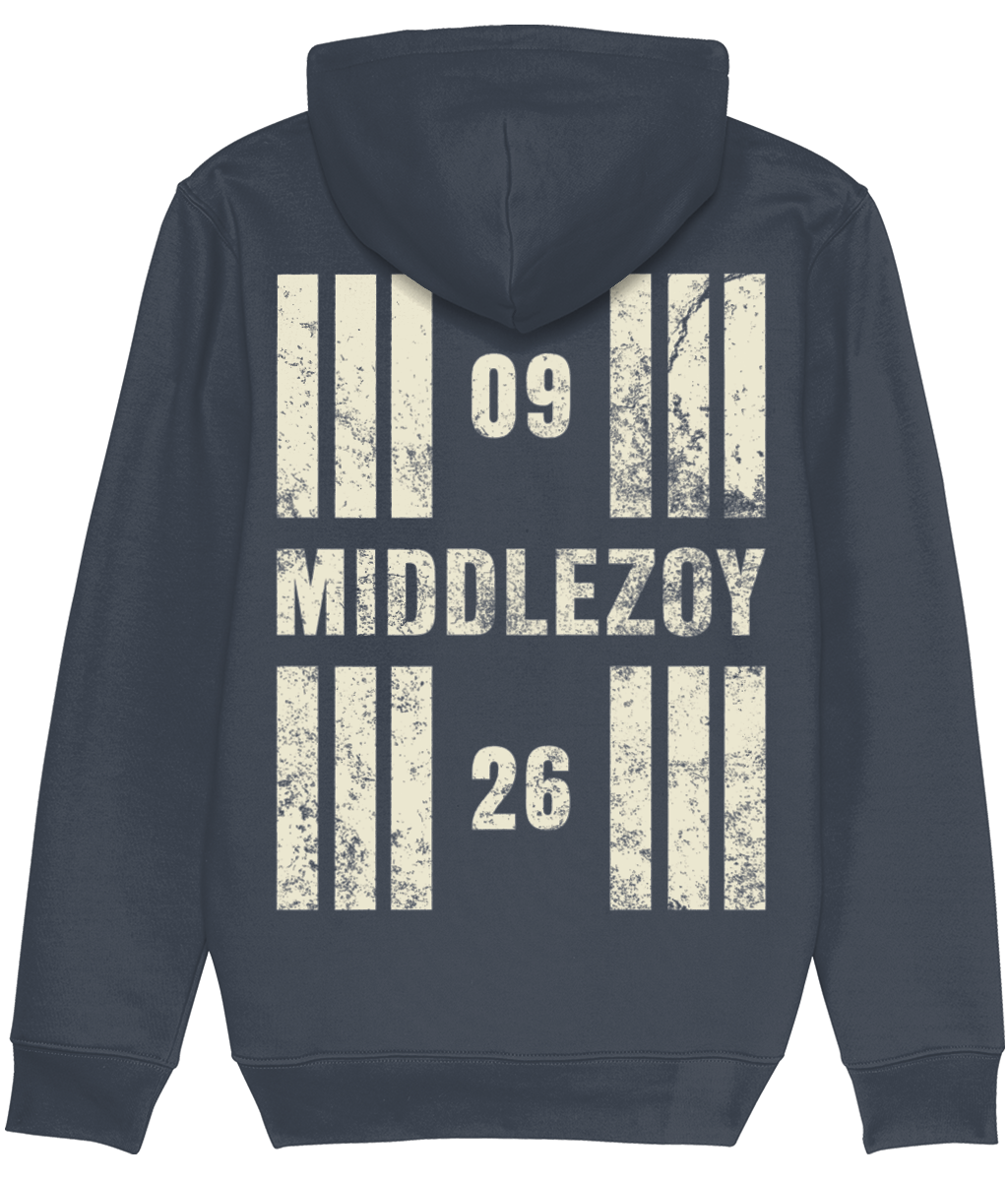 Middlezoy Aerodrome Runway Designator Premium Heavyweight Unisex Hoodie