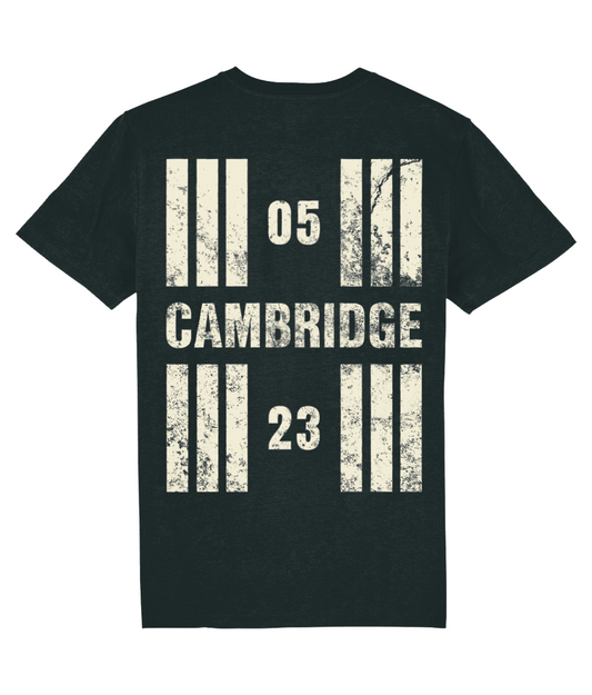 Cambridge Airport Runway Designator Unisex Organic Cotton T-Shirt