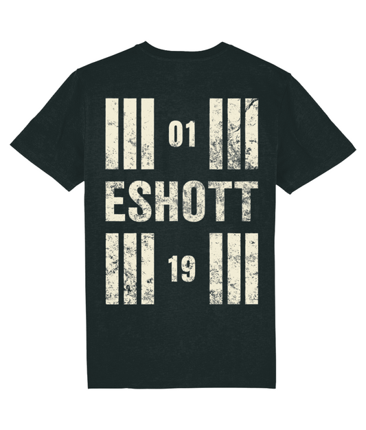 Eshott Airfield Runway Designator Unisex Organic Cotton T-Shirt