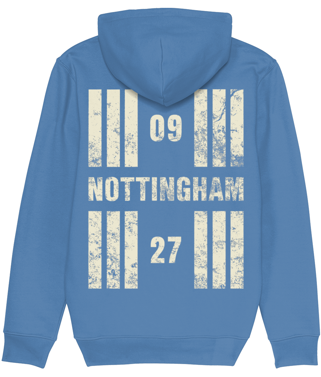 Nottingham Airport Runway Designator Premium Heavyweight Unisex Hoodie