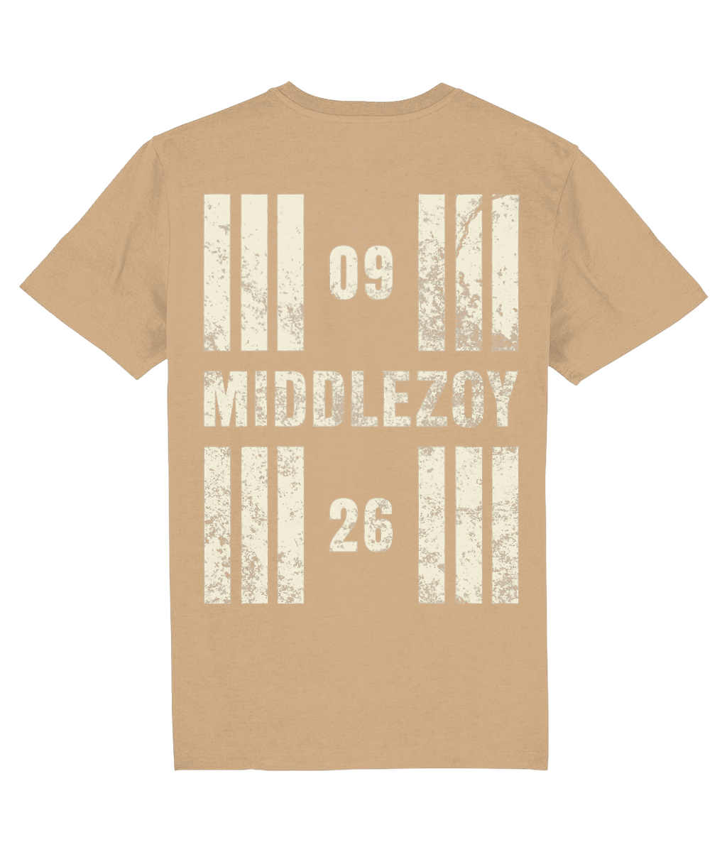 Middlezoy Aerodrome Runway Designator Unisex Organic Cotton T-Shirt