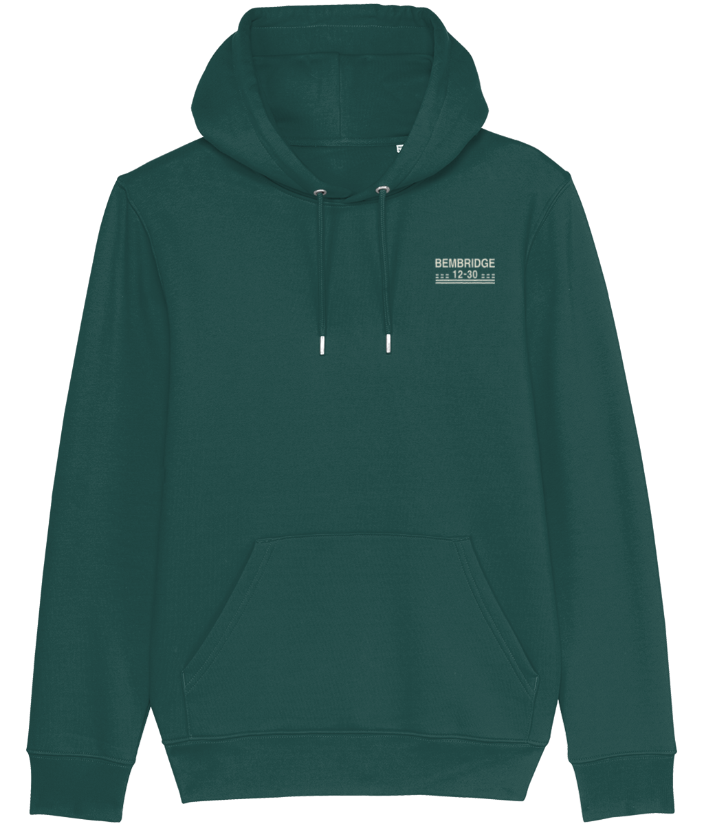 Bembridge Airport Runway Designator Premium Heavyweight Unisex Hoodie