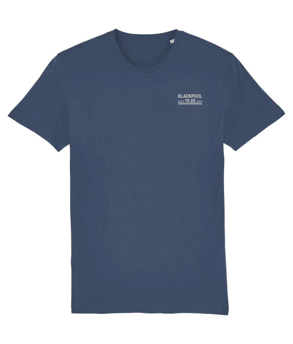 Blackpool Airport Runway Designator Unisex Organic Cotton T-Shirt