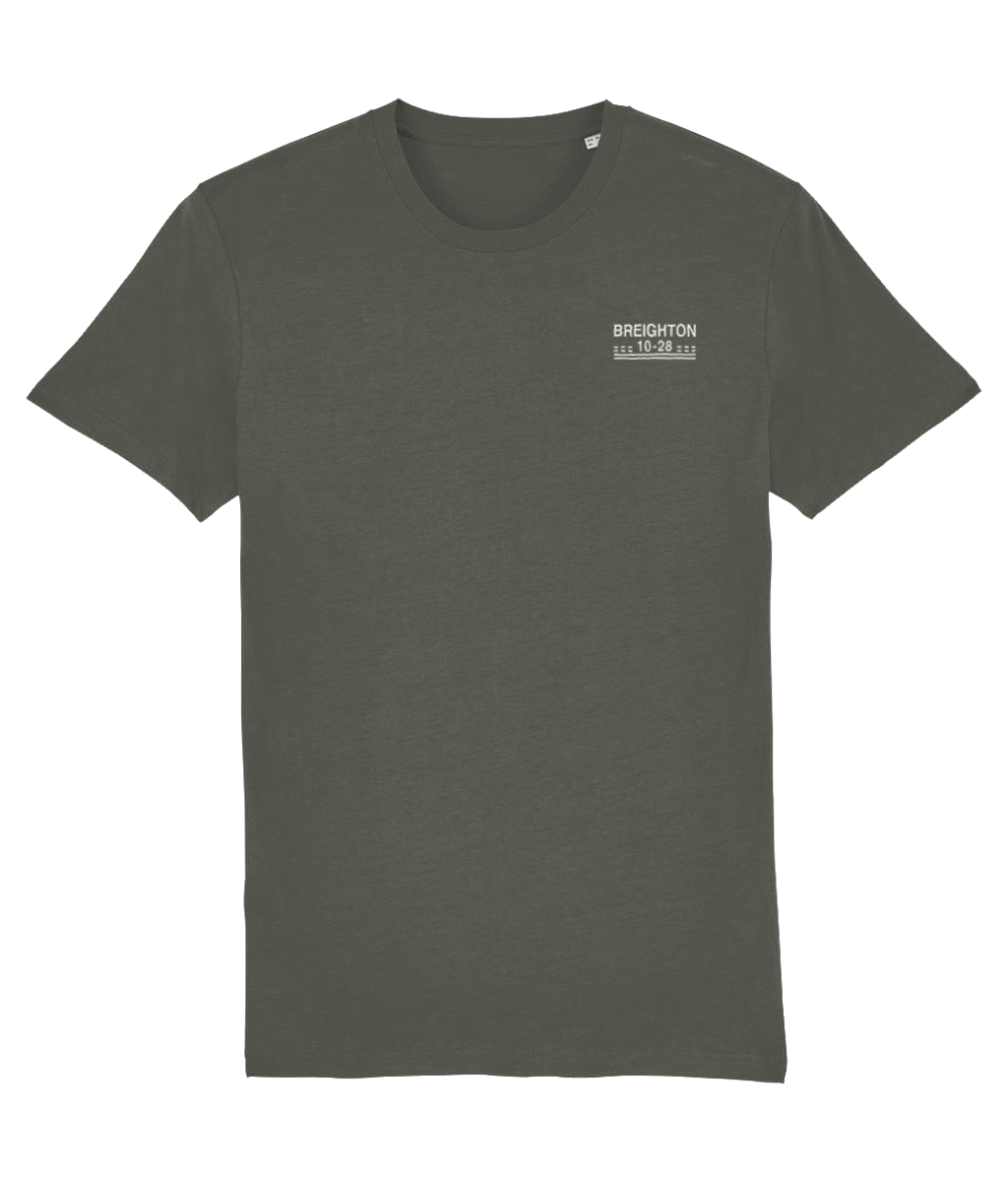 Breighton Airfield Runway Designator Unisex Organic Cotton T-Shirt