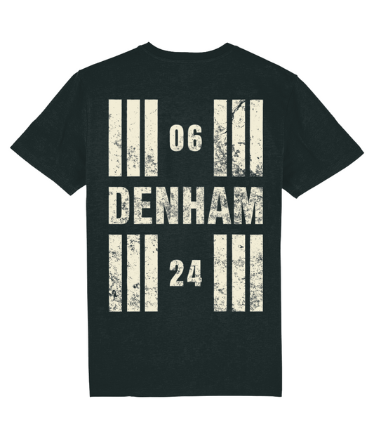 Denham Aerodrome Runway Designator Unisex Organic Cotton T-Shirt