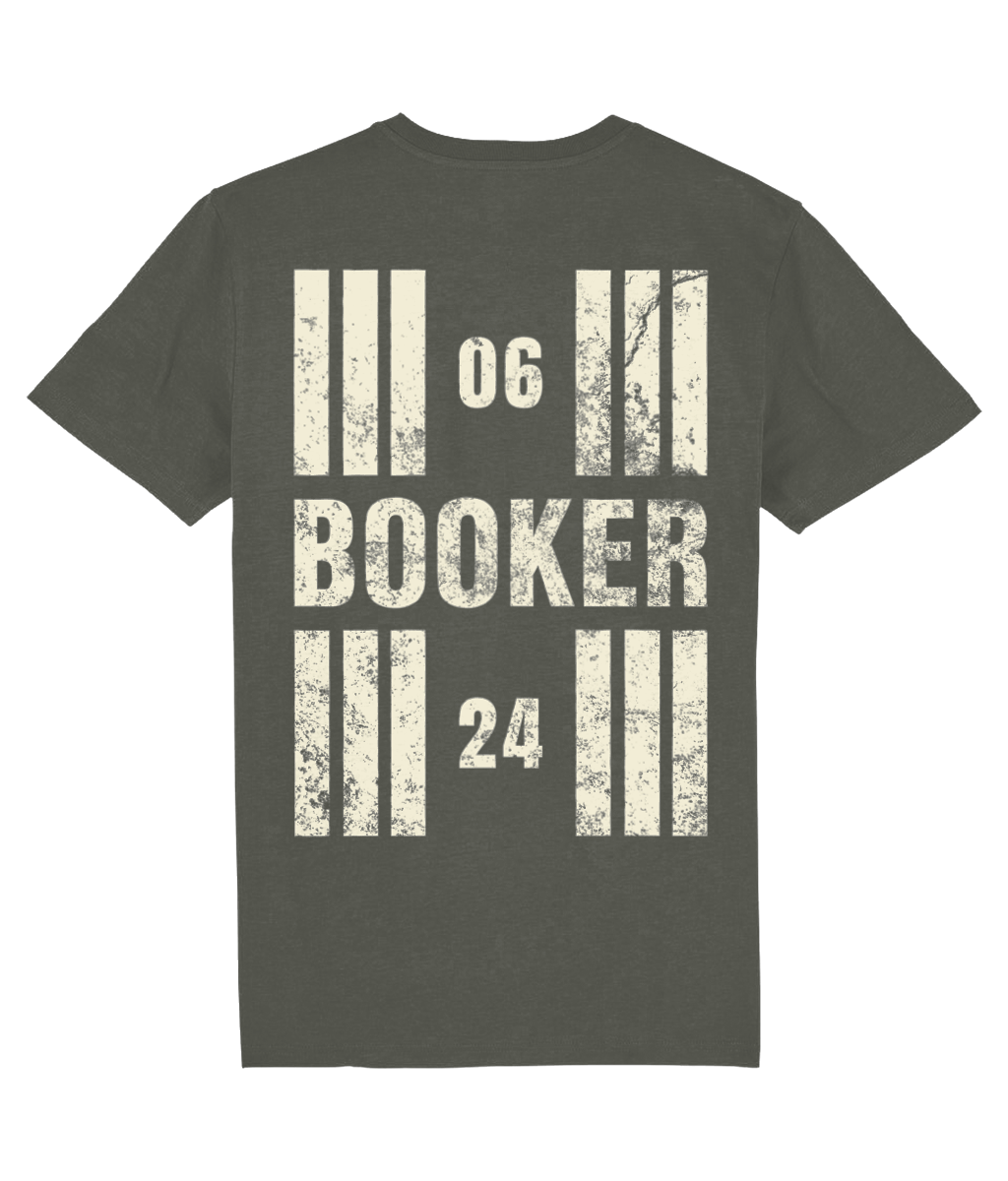 Booker Airfield Runway Designator Unisex Organic Cotton T-Shirt