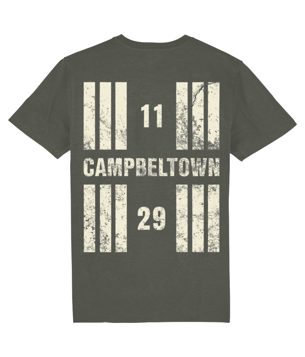 Campbeltown Airport Runway Designator Unisex Organic Cotton T-Shirt