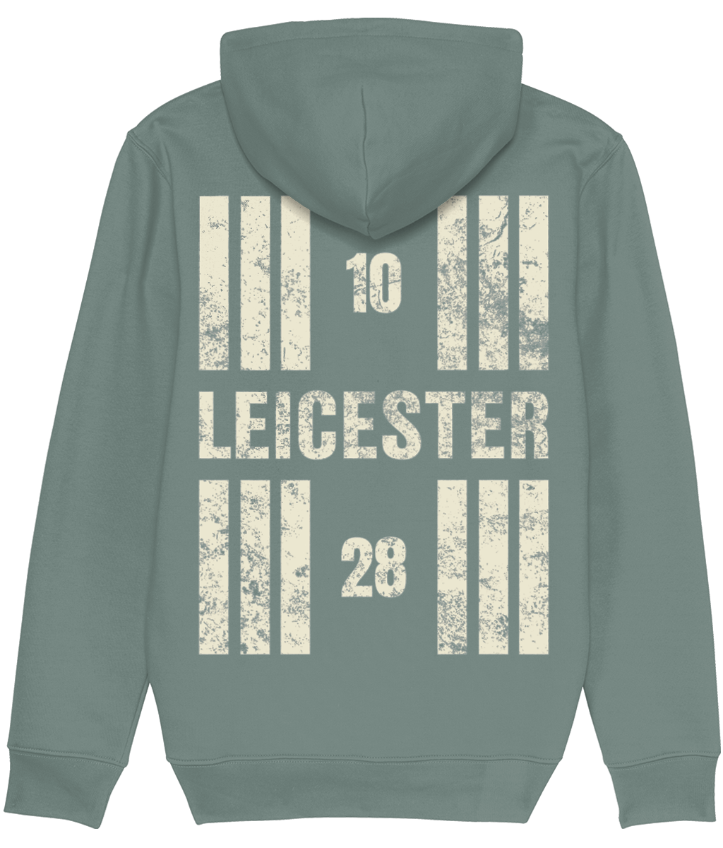 Leicester Airport Runway Designator Premium Heavyweight Unisex Hoodie