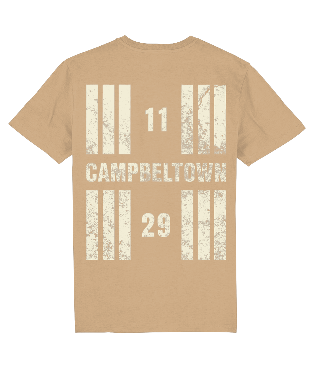 Campbeltown Airport Runway Designator Unisex Organic Cotton T-Shirt