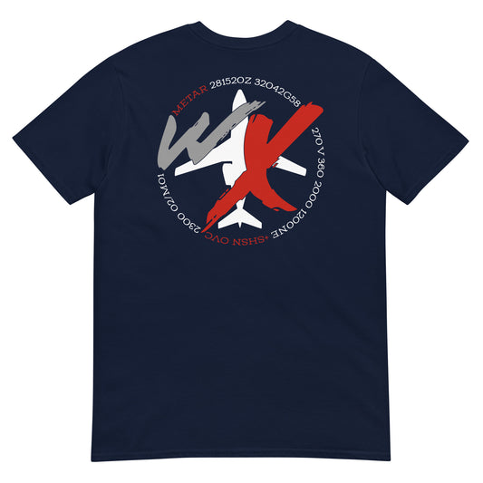 WX Aviation Weather Short-Sleeve Unisex T-Shirt
