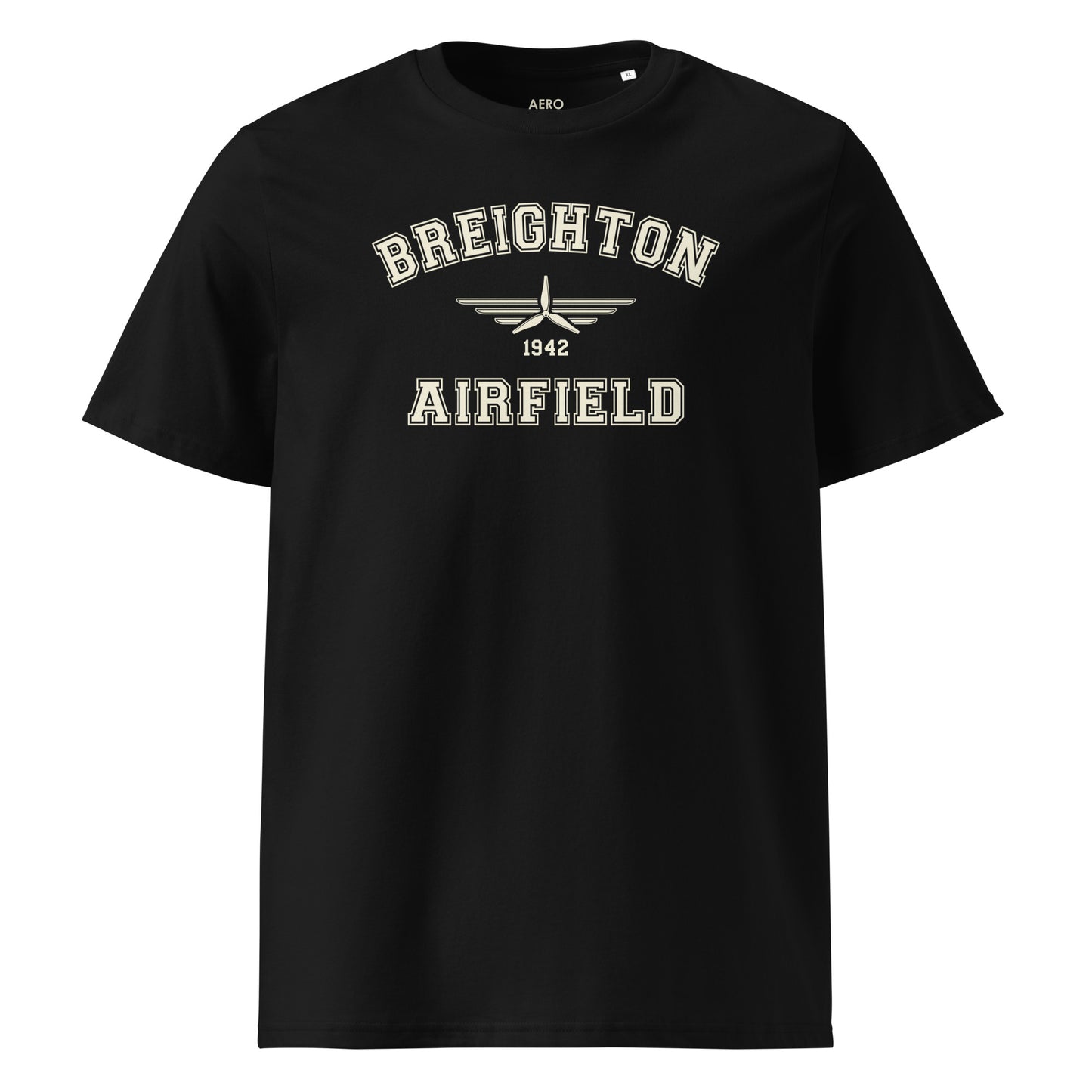 Breighton Airfield Classic Collegiate Unisex Organic Cotton T-Shirt