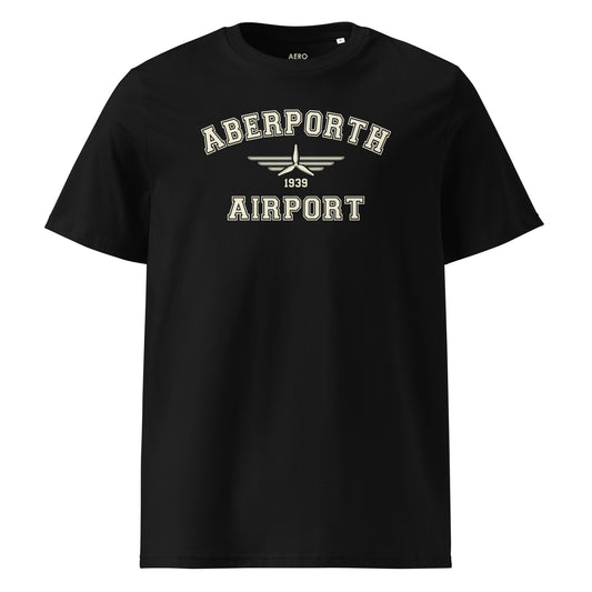 Aberporth Airport Classic Collegiate Unisex Organic Cotton T-Shirt