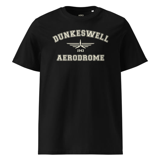 Dunkeswell Aerodrome Classic Collegiate Unisex Organic Cotton T-Shirt