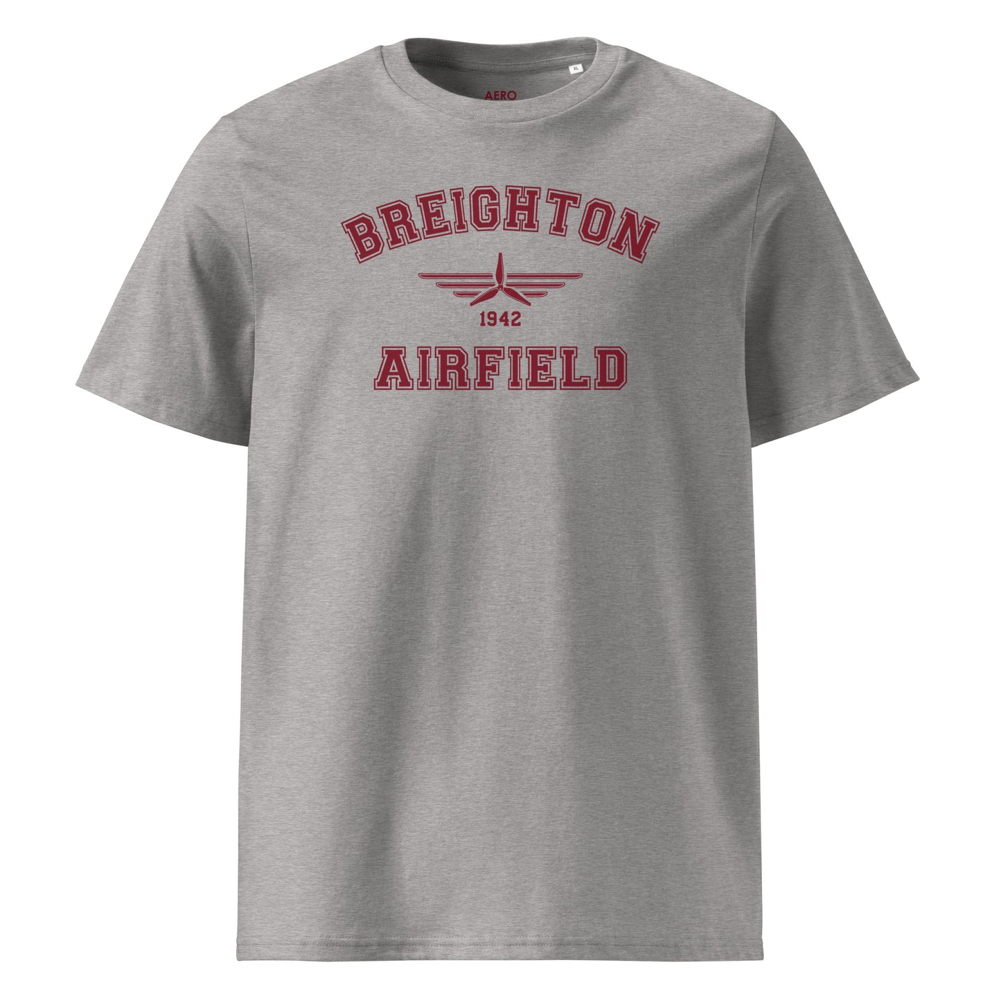 Breighton Airfield Classic Collegiate Unisex Organic Cotton T-Shirt